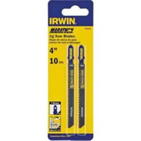 Irwin Jigsaw Blade 4'' 10Tpi Carbon 3072410 5418892